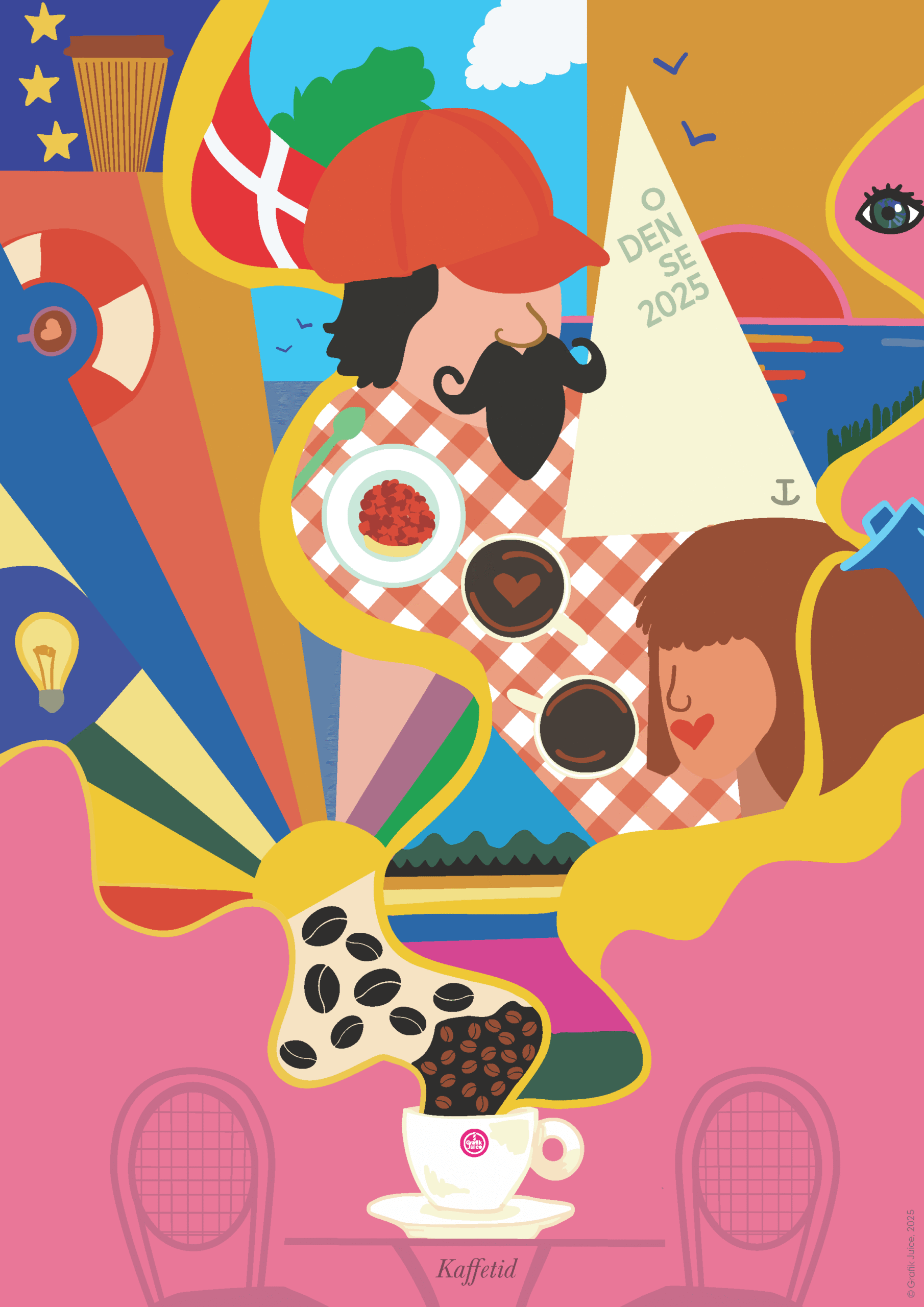 Kaffetid plakat